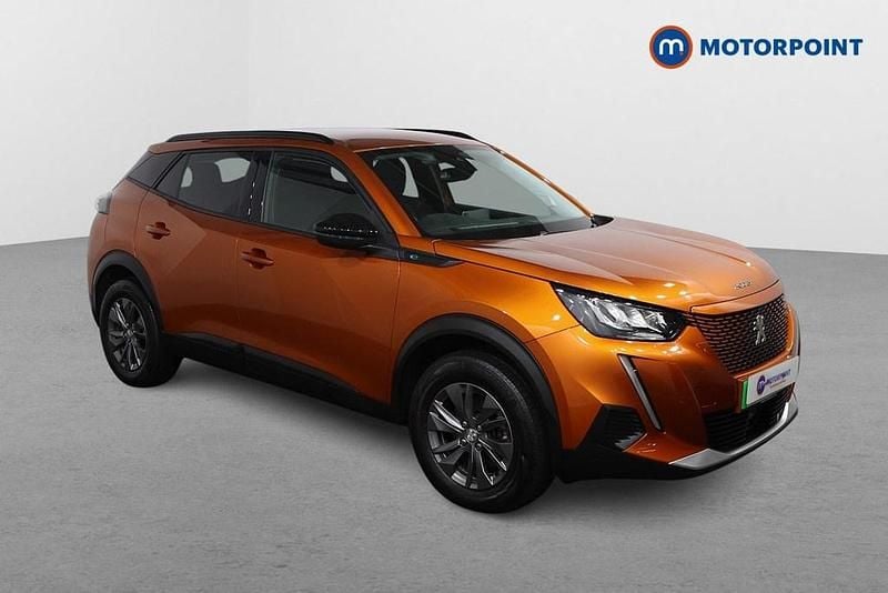 Used Peugeot e-2008 Active+ 100 kW (136 HP) 2022 Orange SUV