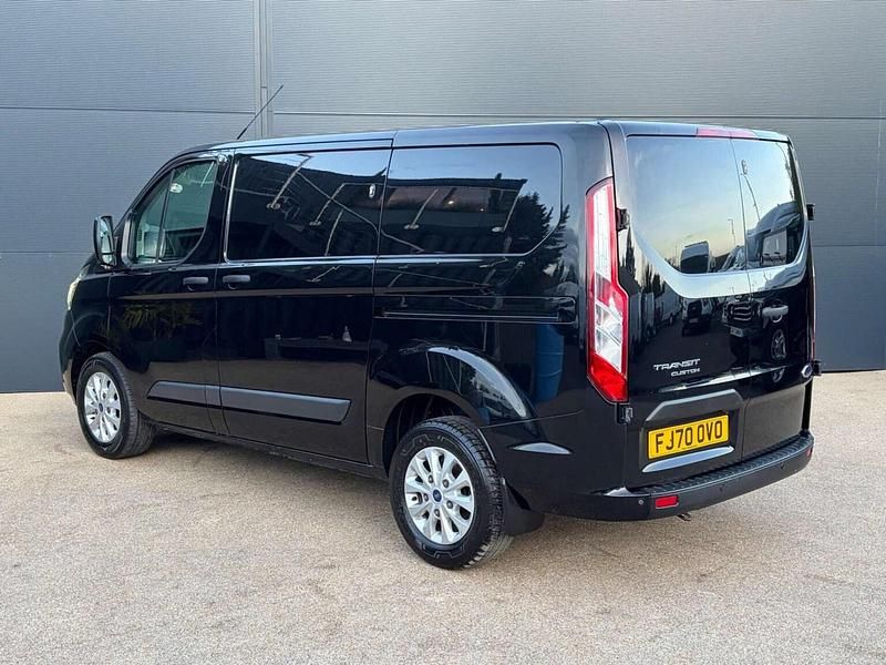 Used Ford Transit Custom Trend 105 HP (77 kW) 2020 Black Van