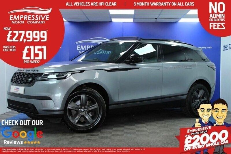 Grey Used 2021 Land Rover Range Rover Velar S SUV | £27,999 (Fair price) - Image 1/4