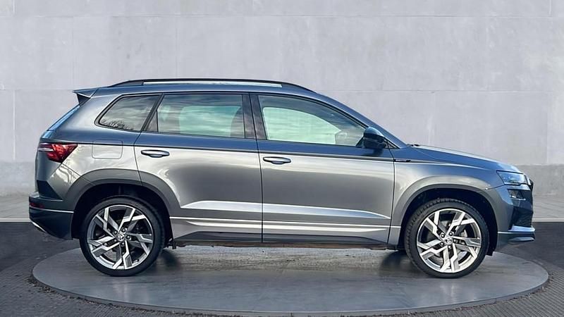 Used Skoda Karoq SportLine 150 HP (110 kW) 2024 Grey SUV