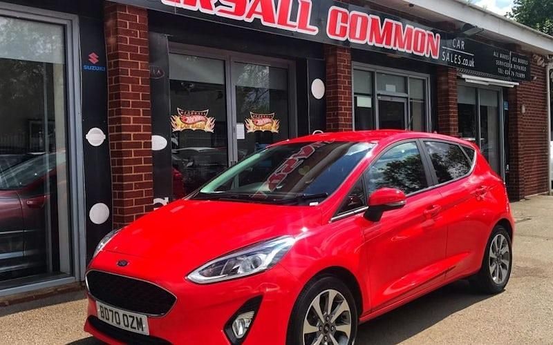 Red Used 2021 Ford Fiesta Trend Hatchback | £8,000 (Good price) - Image 1/4
