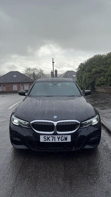 Begagnad BMW 320 M Sport 2021 Svart Sedan