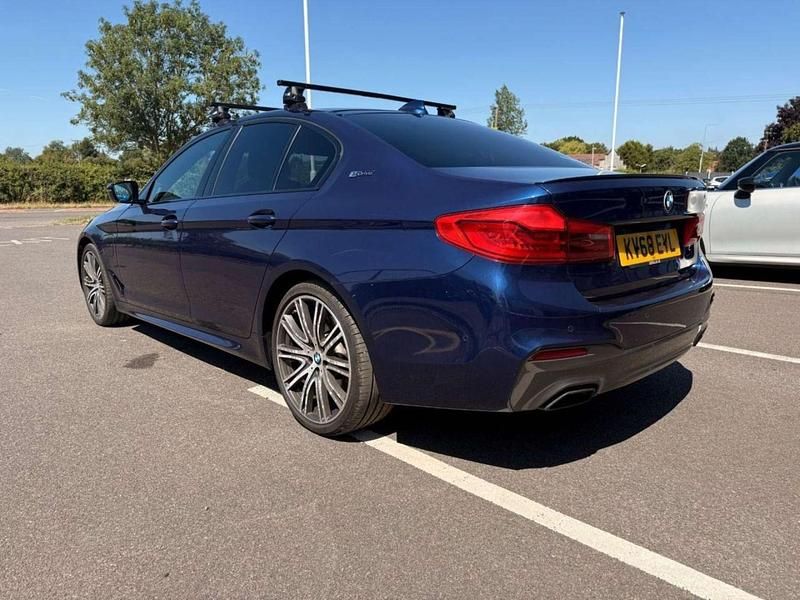 Used BMW 530e M Sport 252 HP (185 kW) 2018 Blue Sedan