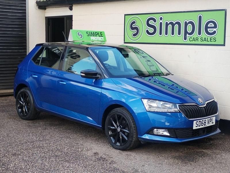 Blue Used 2018 Skoda Fabia Colour Edition Hatchback | £7,889 (Fair price) - Image 1/4