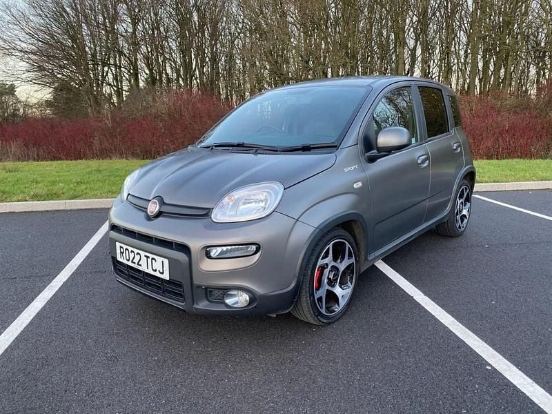 Green Used 2022 Fiat Panda Sport Hatchback | £9,995 (Fair price) - Image 1/4