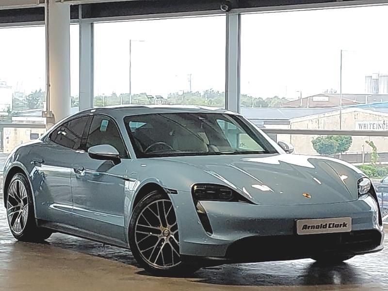Blue Used 2021 Porsche Taycan Sedan | £47,998 (Super price) - Image 1/4