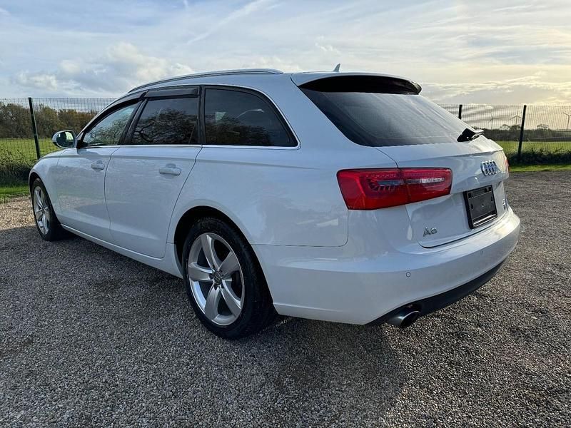 Used Audi A6 2012 White Sedan