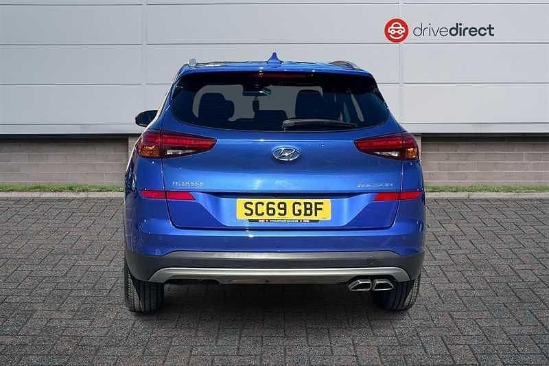 Used Hyundai Tucson SE 177 HP (130 kW) 2020 Blue SUV