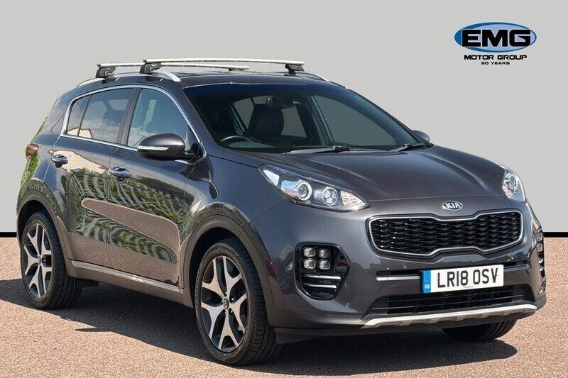 Silver Used 2018 Kia Sportage GT-Line SUV | £10,695 (Good price) - Image 1/3