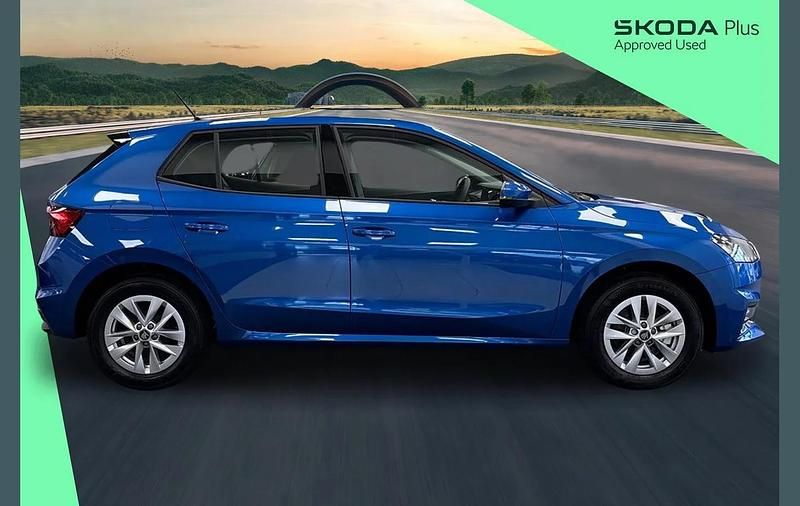 New Skoda Fabia SE 113 HP (83 kW) 2025 Blue Hatchback