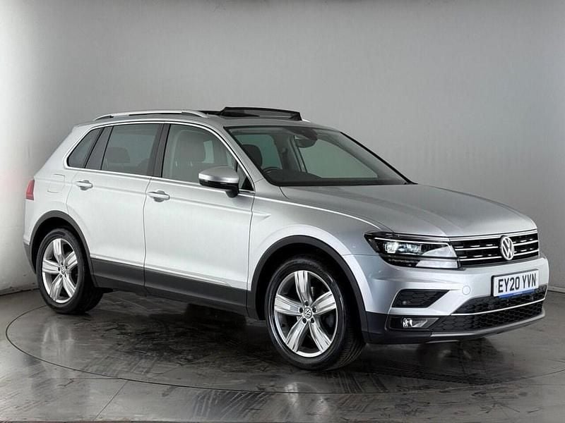 Silver Used 2020 VW Tiguan SEL SUV | £20,150 (Good price) - Image 1/3