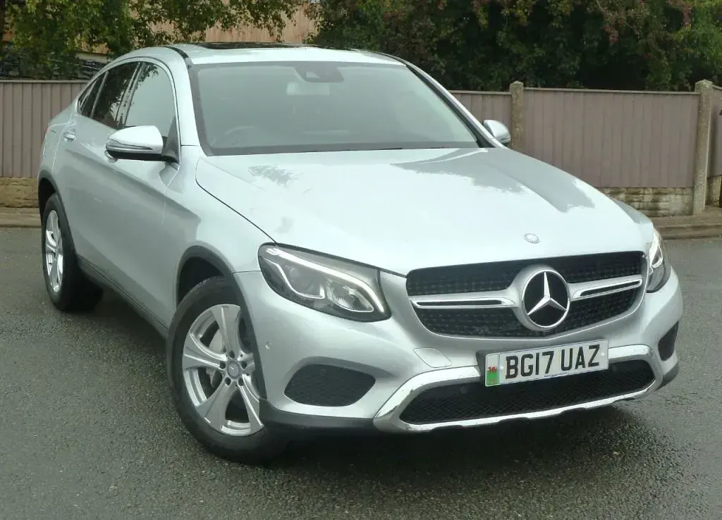 Used Mercedes GLC220 Premium Plus 2017 Iridium silver Coupe