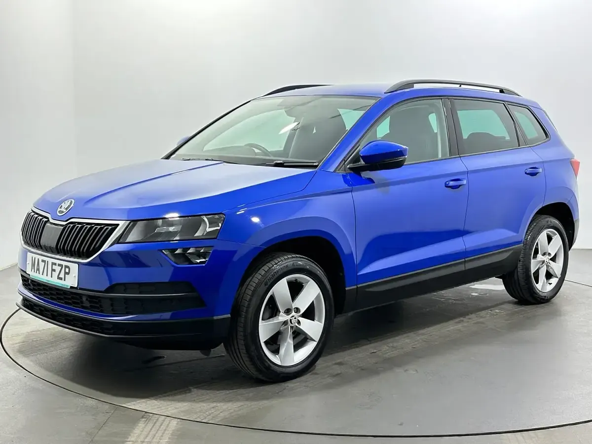 Used Skoda Karoq SE 2021 Blue SUV