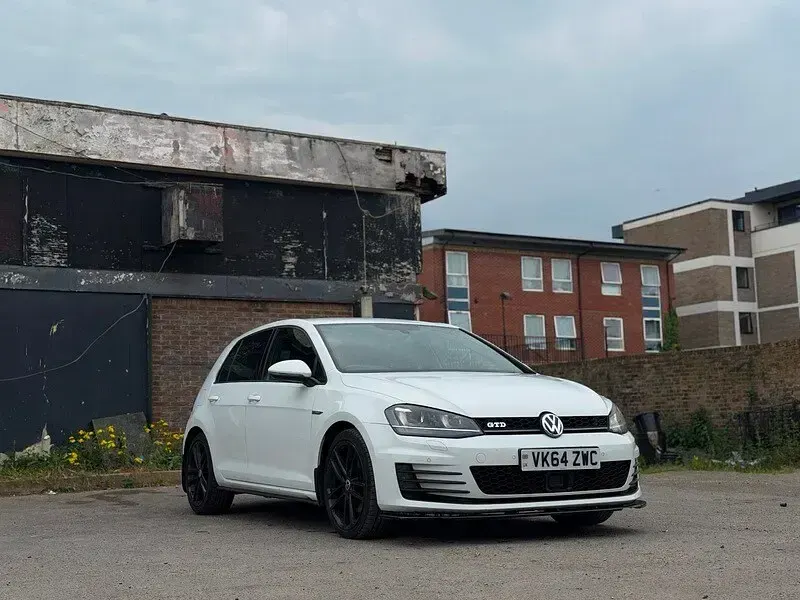 Used VW Golf VII GTD 2014 White Hatchback