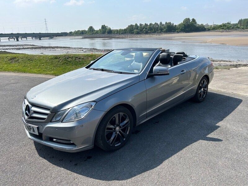 Used Mercedes E220 SE 2013 Silver Cabriolet