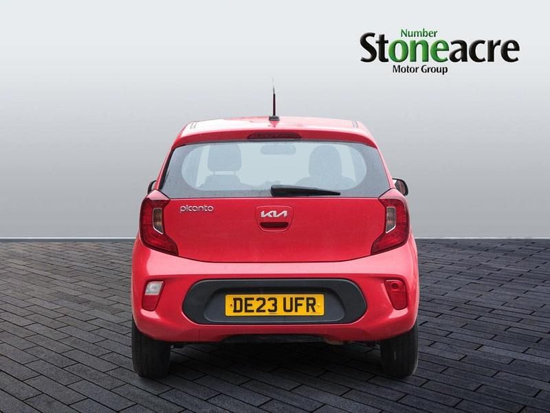 Used Kia Picanto 66 HP (48 kW) 2023 Red Hatchback