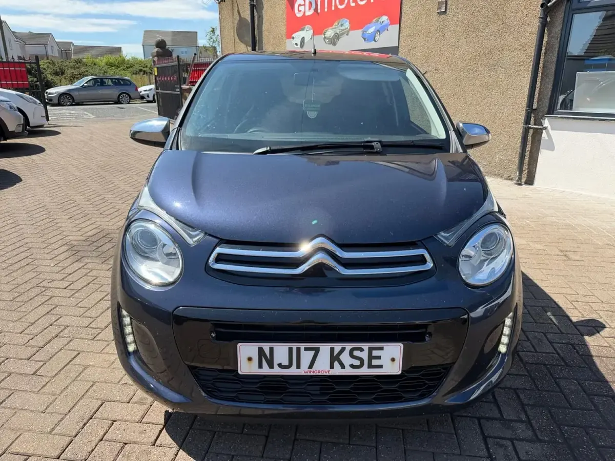 Used Citroën C1 Flair 82 HP (60 kW) 2017 Blue Hatchback