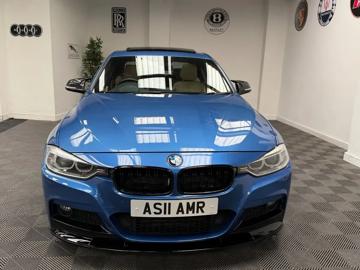 Used BMW 330 M Sport 2014 Blue Sedan