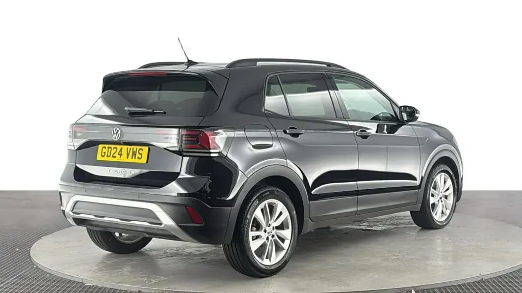 Used VW T-Cross Match 115 HP (84 kW) 2024 Black SUV