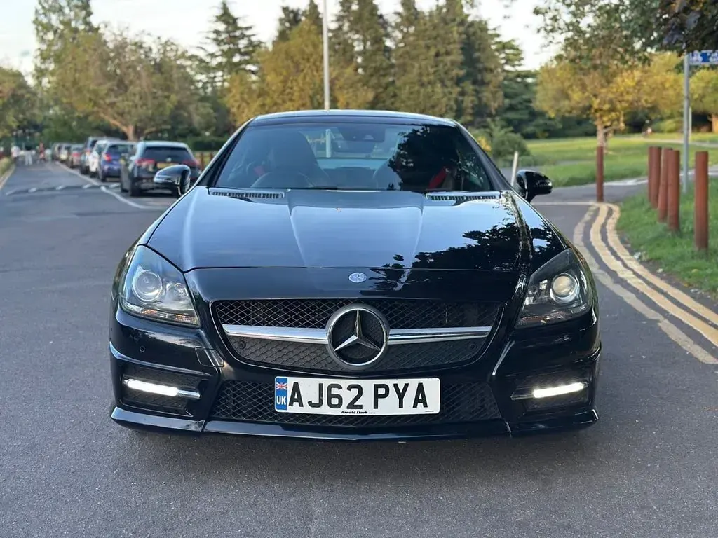 Used Mercedes SLK350 AMG 2012 Black Cabriolet