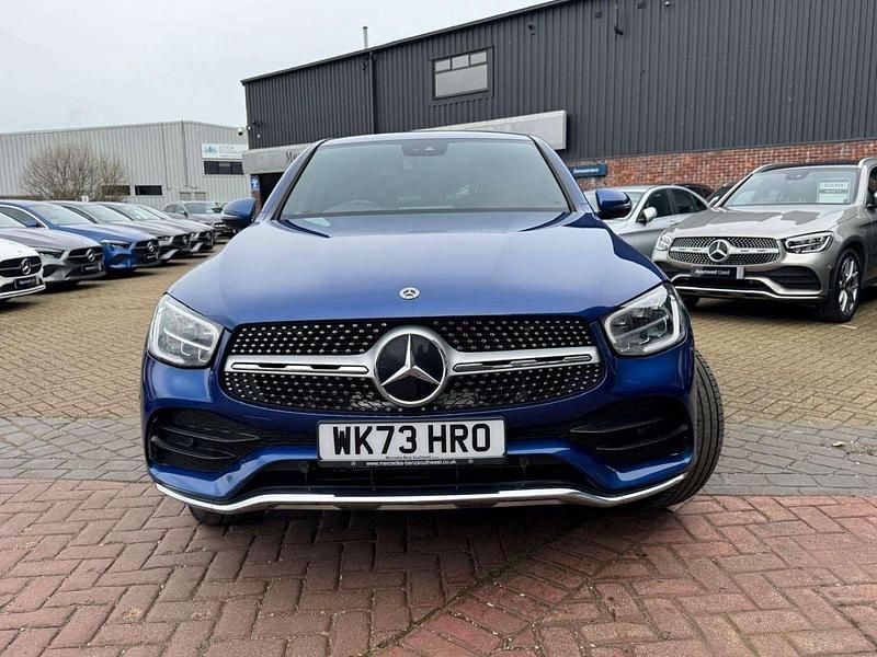 Used Mercedes GLC300e AMG Line Premium 2023 Blue Coupe