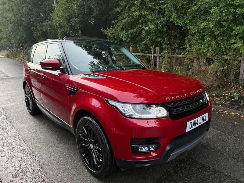 Red Used 2014 Land Rover Range Rover Sport SE SUV | £14,490 (Good price) - Image 1/4