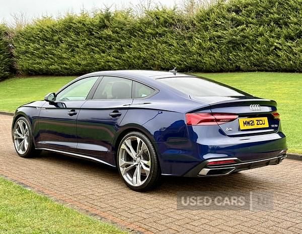 Used Audi A5 Sport 2021 Blue Coupe