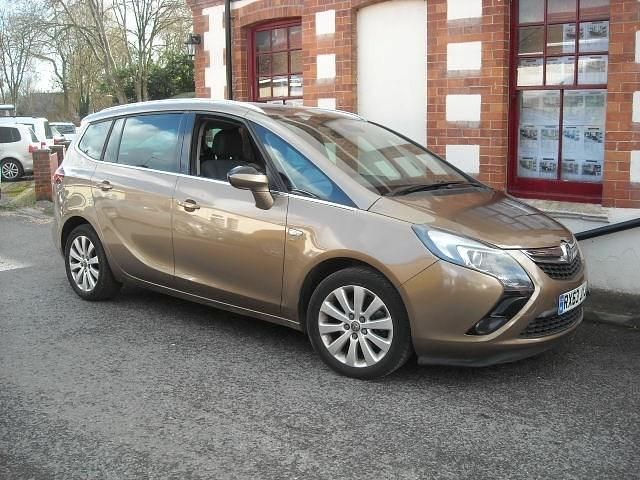 Used Vauxhall Zafira 2014 Brown MPV
