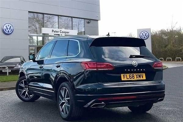 Used VW Touareg R-line 286 HP (210 kW) 2019 Black SUV