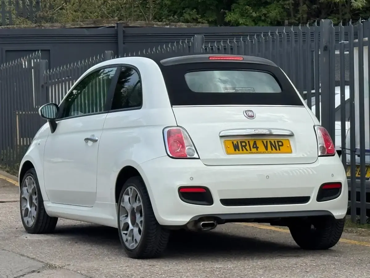 Usado Fiat 500C S 69 HP (50 kW) 2014 Branco Cabrios