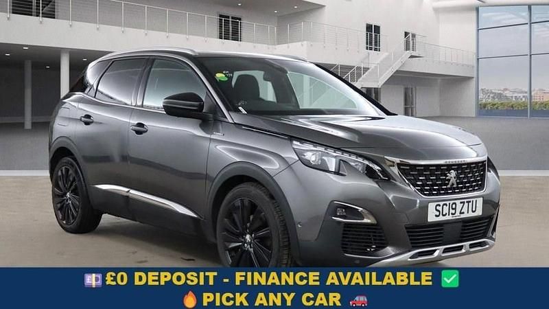 Grey Used 2019 Peugeot 3008 GT-line Hatchback | £12,049 (Good price) - Image 1/4