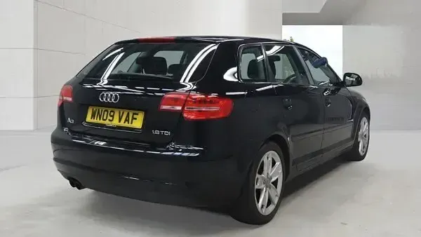 Used Audi A3 Sport 105 HP (77 kW) 2009 Black Hatchback