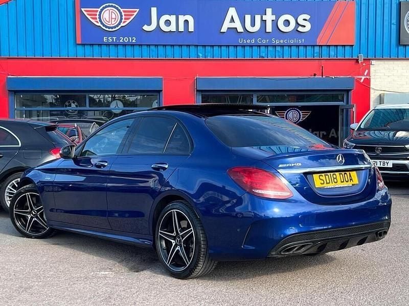 Used Mercedes C43 AMG Premium 2018 Blue Sedan