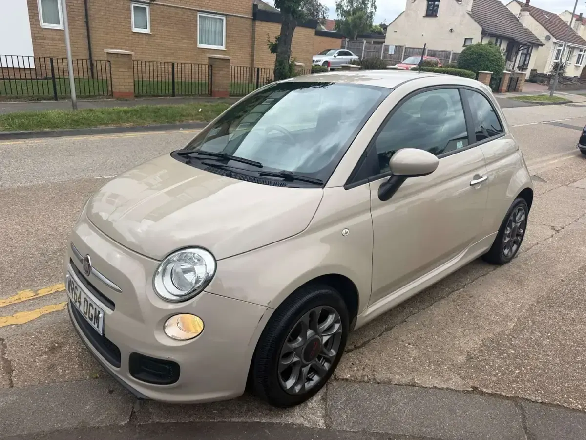 Usado Fiat 500S S 2014 Bege Citadino
