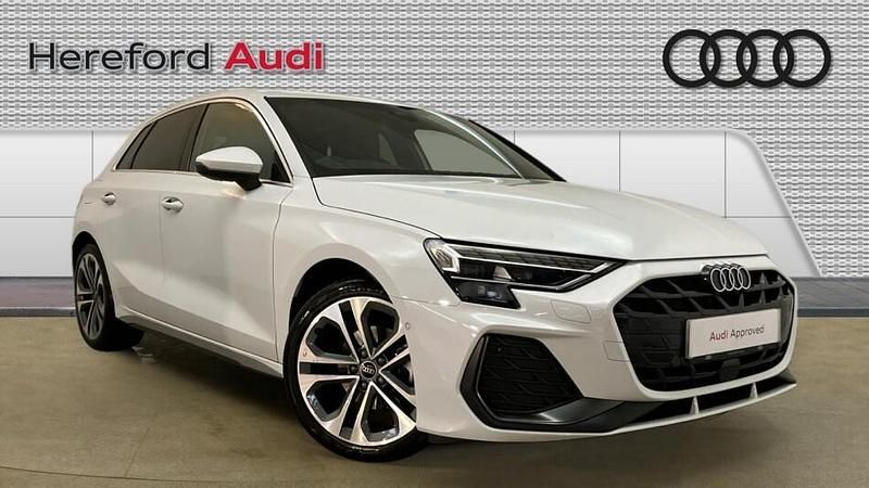 White Used 2024 Audi A3 S-Line Hatchback | £24,629 (Fair price) - Image 1/3