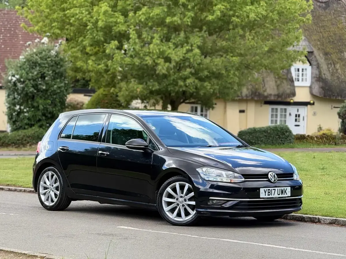 Used VW Golf VII GT 2017 Black Hatchback