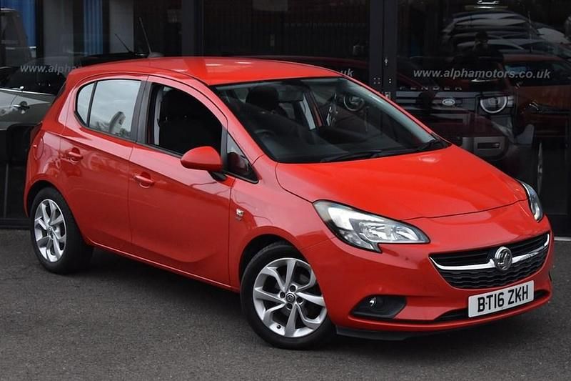 Used Vauxhall Corsa 75 HP (55 kW) 2016 Red Hatchback