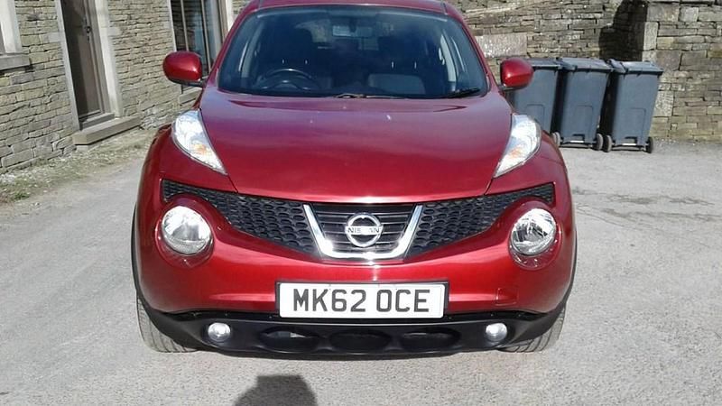 Begagnad Nissan Juke Acenta 2012 Röd SUV
