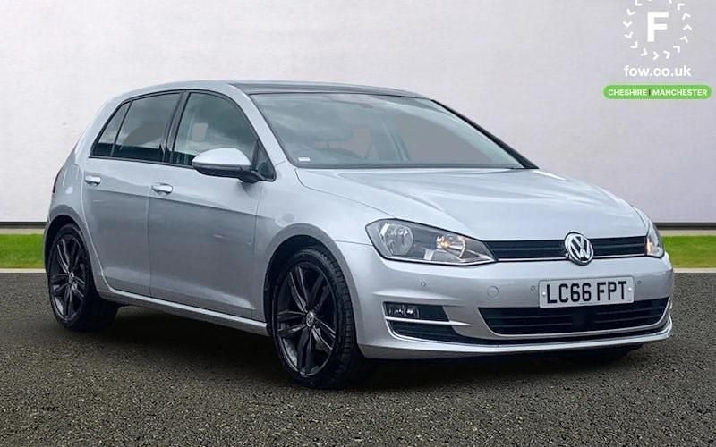 Silver Used 2016 VW Golf VII GT Hatchback | £13,799 (Fair price) - Image 1/4