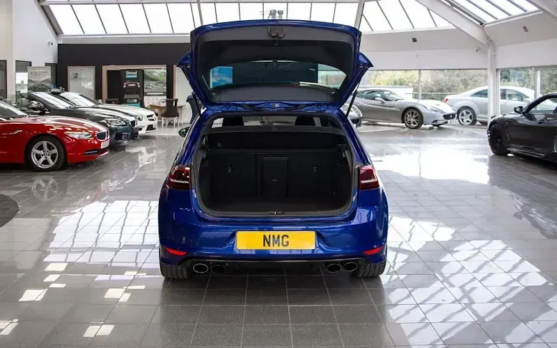 Used VW Golf VII R 300 HP (220 kW) 2015 Blue Hatchback
