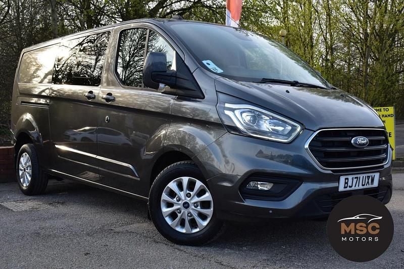 Used Ford Transit Custom Limited 130 HP (95 kW) 2021 Grey Van
