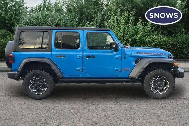 Used Jeep Wrangler Rubicon 272 HP (200 kW) 2022 Blue SUV