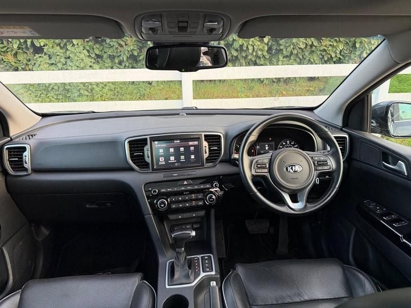 Begagnad Kia Sportage 2017 Blå SUV