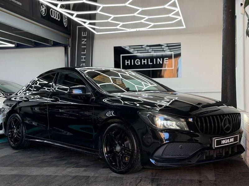 Used Mercedes CLA220 AMG line 2016 Black Sedan