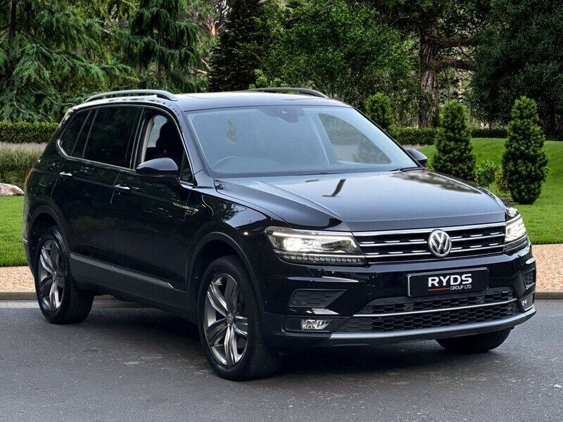 Black Used 2019 VW Tiguan Allspace SEL SUV | £24,020 (Good price) - Image 1/2