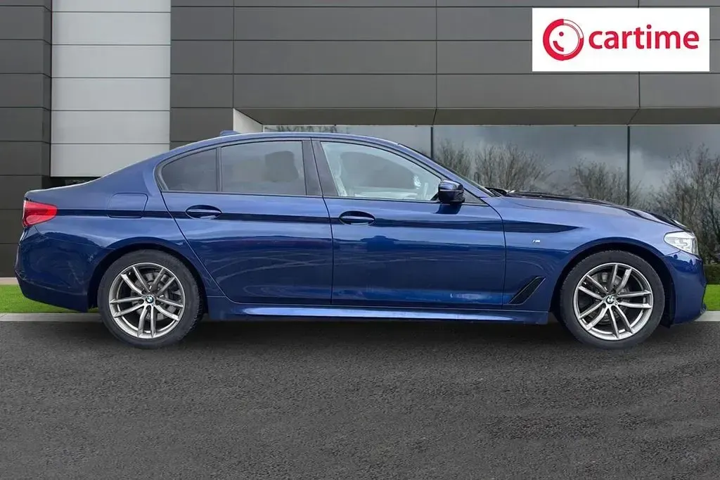 Used BMW 520 M Sport 184 HP (135 kW) 2020 Blue Sedan