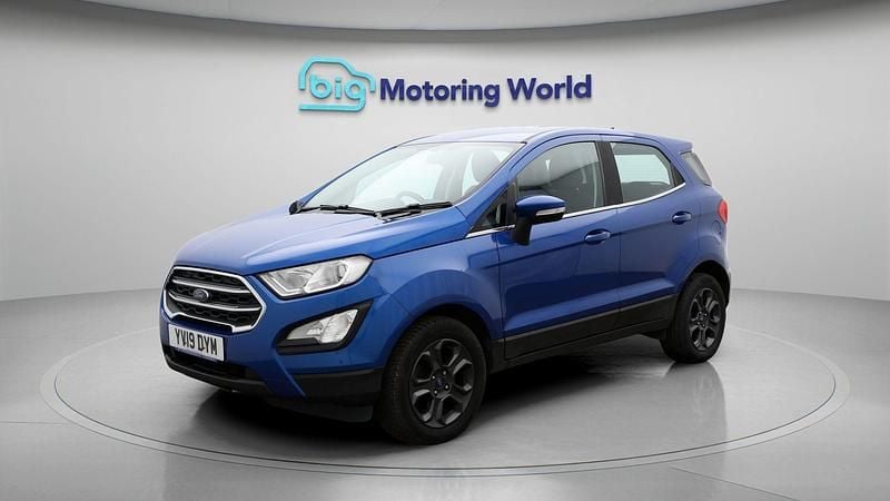 Used Ford Ecosport Zetec 125 HP (91 kW) 2019 Blue SUV