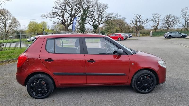 Used Skoda Fabia 2008 Red Hatchback