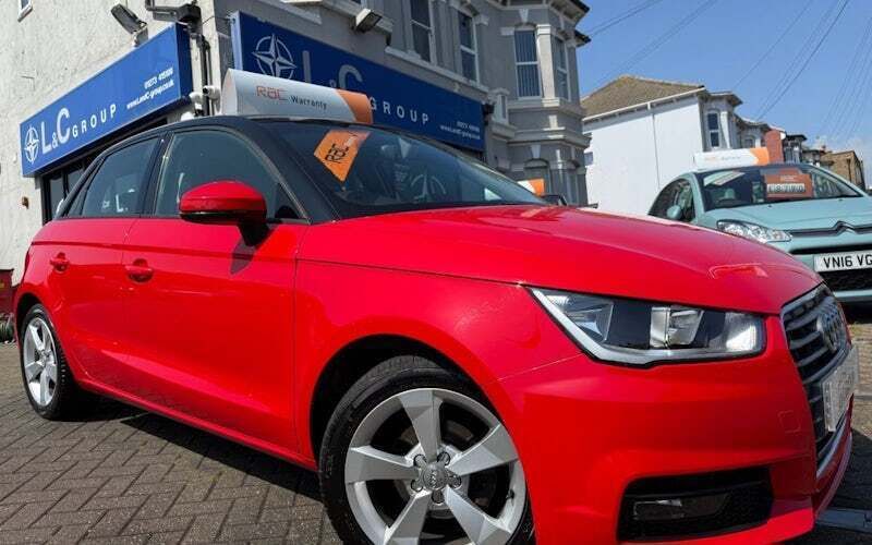 Red Used 2018 Audi A1 Sportback Sport Hatchback | £10,690 (Good price) - Image 1/4