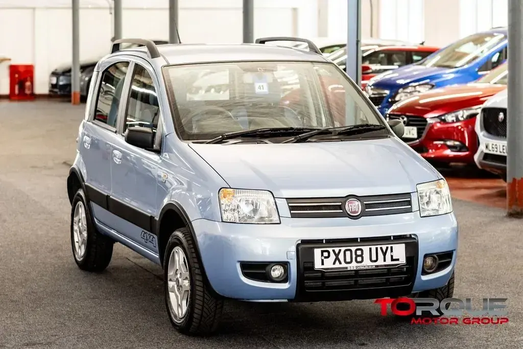 Used Fiat Panda 4x4 60 HP (44 kW) 2008 Blue Hatchback